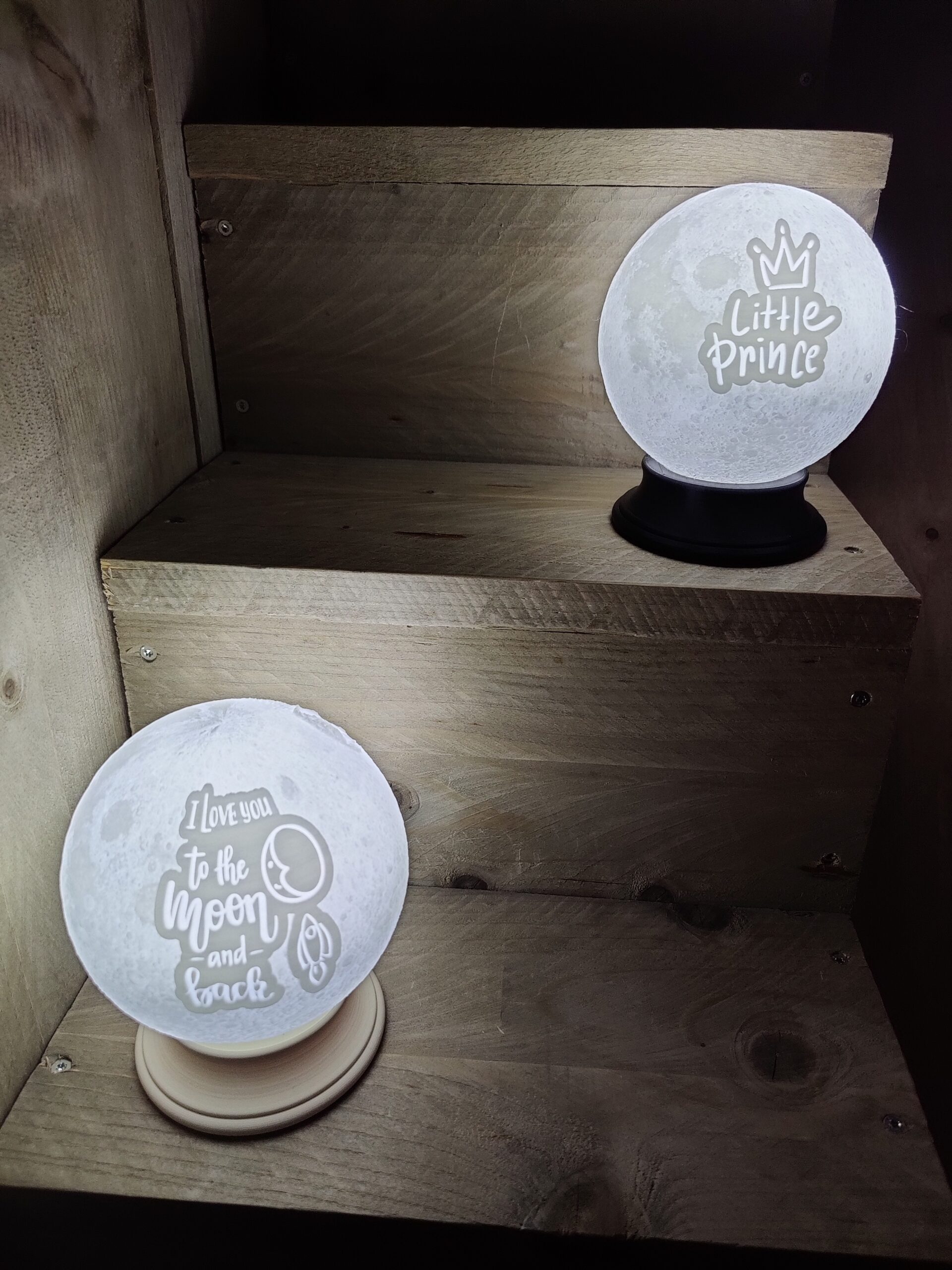 Lithophane bol lamp - Afbeelding 7