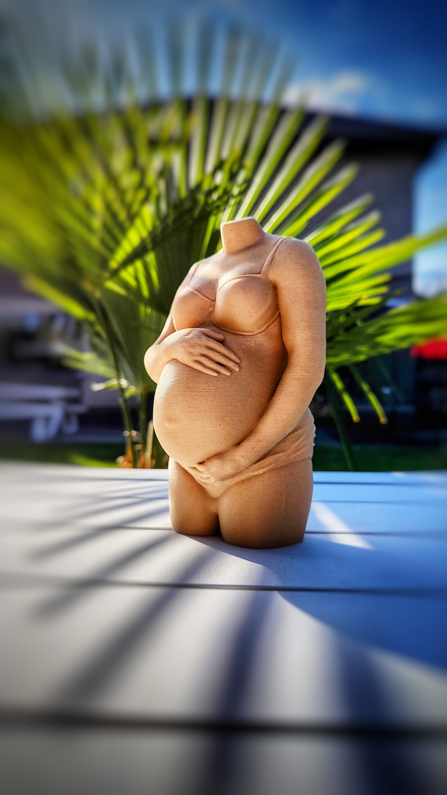 Zwangerschapsbeeldje 16cm groot