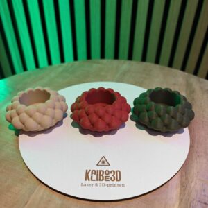 Theelichtje houder 3D geprint