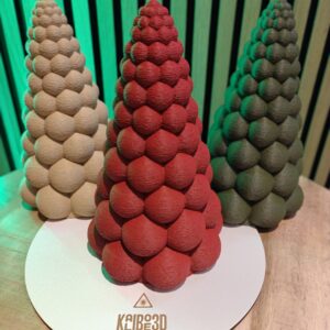 Kerstboompje 3D geprint